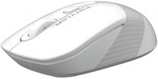 Мышь беспроводная A4Tech Fstyler FG10S (optical, 2000dpi, AA, бесшумный клик, white-grey)
