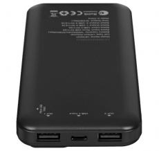 Внешний аккумулятор Energizer UE10031 (литий-полимерный, 10000 мАч, 10.5 Вт, USB-A 2 шт, дисплей)