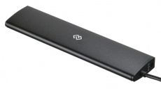 USB 2.0 HUB Digma HUB-7U2.0-UC-B (Type-C, 7 портов, активный, 0.5m, black)