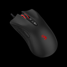 Мышь A4Tech Bloody ES5 (USB, optical, 3200dpi, игровая, RGB подсветка, программируемая, 1.8m, black)