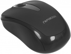 Мышь беспроводная Гарнизон GMW-450 (optical, 1000dpi, 2xAAA, soft-touch, black)