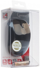 Мышь беспроводная Gembird MUSW-360 (optical, 1000dpi, AAA, black)