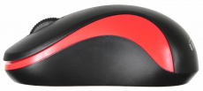 Мышь беспроводная Oklick 605SW (optical, 1200dpi, AAA, black-red)