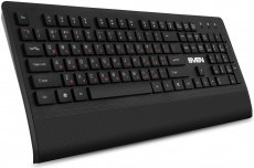 Клавиатура+мышь беспроводные+коврик Sven KB-C3800W (black)