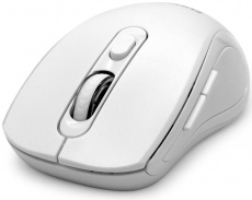 Мышь беспроводная FUMIKO QUICE FMA-14-W (optical, 1600dpi, бесшумный клик, AA (нет в комплекте), white)