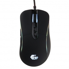 Мышь Gembird FIRESTARTER MG-750 (USB, optical, 4000dpi, игровая, black)