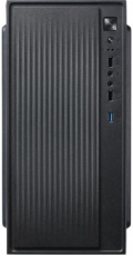 Корпус ACCORD ACC-261B (без БП, mATX, USB3.0, no Fan, black)