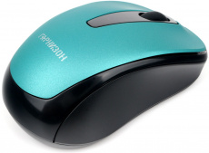 Мышь беспроводная Гарнизон GMW-450-3 (optical, 1000dpi, 2xAAA, soft-touch, black-turquoise)