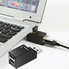USB 3.0 HUB (3 порта, 2*USB 2.0 + USB 3.0, black)