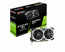 Видеокарта MSI GF GTX1650 4Gb (GTX 1650 D6 VENTUS XS OC, 128bit, GDDR6, HDMI+DP+DVI) RTL