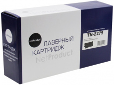 Картридж лазерный NetProduct TN-2275 (чёрный, 2600 стр., Brother HL-2240R/2240DR/2250DNR/2270/DCP-7057R/7065DNR/MFC-7360NR/MFC-7860DWR/DCP-7060DR)