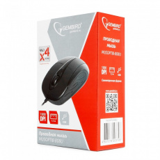 Мышь Gembird MUSOPTI8-808U (USB, optical, 1000dpi, 1.5m, black)