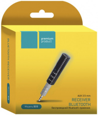 Ресивер Bluetooth Dream B09 (v4.1, 10m, 3,5 Jack, микрофон, black)
