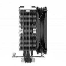 Вентилятор PCCOOLER K4 (1150/1151/1155/1200/1700/AM4/AM5, 130mm, Hydro, Al, 400-1600rpm, <29dBa, 4 тепловые трубки, DTH, 4pin, PWM, 145W, black) RTL