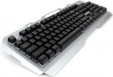 Клавиатура Гарнизон GK-340GL (USB, радужная подсветка, игровая, мультимедийная, black-silver)