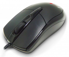 Мышь Oklick 125M (USB, optical, 800dbi, 1.5m, black)