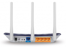 Роутер TP-LINK Archer A2 (RU) (733Mbps, 2.4/5GHz, 4 ports, 100Mbps, 3 внешние несъёмные антенны, grey-blue)