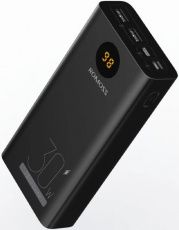 Внешний аккумулятор ROMOSS PEA30 (литий-ионный, 30000mAh, Type-C, 5V 3A, 9V 3A, 12V 2.5A, 15V 2A, вход Type-C/Lightning/microUSB 5V 3A, 9V 3A, 12V 2.5A, 15V 2A, 20V 1.5A, black)