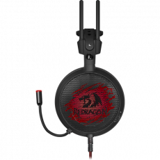 Наушники Redragon DELIRIUM PRO (полноразмерные закрытые, подключение по USB, c микрофоном, игровые, виртуальный объёмный звук 7.1, 2m, black)