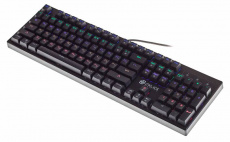Клавиатура Oklick 940G VORTEX (USB, механическая, регулируемая подсветка, игровая, black)