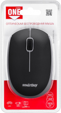 Мышь беспроводная Smartbuy ONE (SBM-368AG-KG, optical, 1600dpi, AA, black-grey)