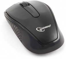 Мышь беспроводная Gembird MUSW-217 (optical, 1000dpi, 2xAAA (нет в комплекте), black)