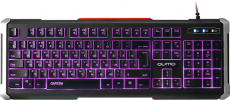Клавиатура QUMO Chimera K23 (USB, 3 цвета подсветки, black)