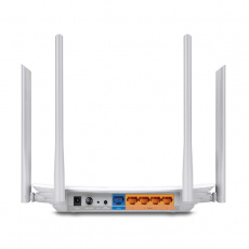 Роутер TP-LINK Archer A5 (RU) (1167Mbps, 2.4/5GHz, 4 ports, 100Mbps, 4 внешние несъёмные антенны, white-grey)