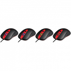 Мышь Redragon GERDERUS (USB, optical, 7200dpi, игровая, подсветка, black-red)