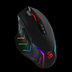 Мышь A4Tech Bloody J95s (USB, optical, 8000dpi, игровая, RGB подсветка, stone black)