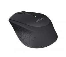 Мышь беспроводная Logitech M280 Comfort Plus (optical, 1000dpi, AA, black)