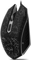 Мышь Sven GX-950 (USB, optical, 1600dpi, игровая, изменяемая подсветка, soft-touch, 1.5m, black)