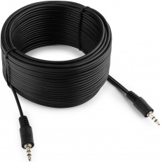 Кабель аудио 3.5mm Jack (m) - 3.5mm Jack (m) 10.0m (CCA-404-10M-N, black) Cablexpert