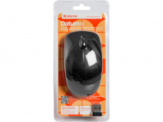 Мышь беспроводная Defender Datum MM-035 (optical, 1600dpi, AA, black)