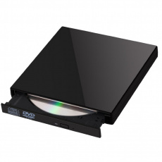 Внешний привод DVD±RW Gembird (DVD-USB-02, USB 2.0, black)