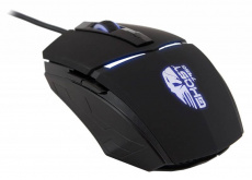 Мышь Oklick GHOST 795G (USB, optical, 2400dpi, игровая, подсветка, black)