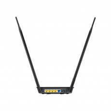 Роутер ASUS RT-N12HP B1 (300Mbps, 2.4GHz, 4 ports, 100Mbps, 2 внешние съёмные антенны 9dBi, высокомощный, black)