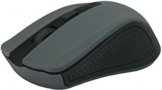 Мышь беспроводная Defender Accura MM-935 (optical, 1600dpi, 2xAAA, soft-touch, grey-black)