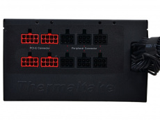 Блок питания Thermaltake 1500W Байкал (TP-1500AH5CEG, 80+ Gold, 135mm, 24+4+4pin, 10*PCI-E 6+2pin, 16*SATA, 8*HDD, 1FDD) RTL