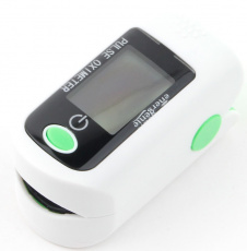 Пульсоксиметр Energenie EG-PO1W (неинвазивный, 2xAAA (нет в комплекте), white-green)