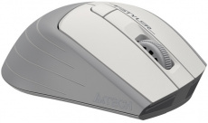 Мышь беспроводная A4Tech Fstyler FG30S (optical, 2000dpi, AA, бесшумный клик, grey-white)