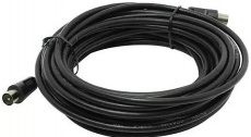 Кабель телевизионный (00011975) (удлинительный, 10m, black)
