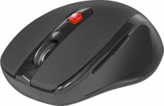 Мышь беспроводная Defender Ultra MM-315 (optical, 1600dpi, AA, soft-touch, black)