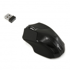 Мышь беспроводная Gembird MUSW-206 (optical, 1000dpi, AAA, black)