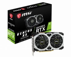 Видеокарта MSI GF RTX 2060 6Gb (RTX 2060 VENTUS XS 6G OC, 192bit, GDDR6, HDMI+3xDP) RTL
