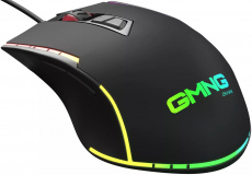 Мышь Oklick GMNG 950GM (USB, optical, 7200dpi, игровая, RGB подсветка, программируемая, soft-touch, 1.5m, black)