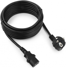 Кабель питания (PC-186-1-5M, сис. блок - розетка, 5.0m, 16A, 1mm2, black) Cablexpert