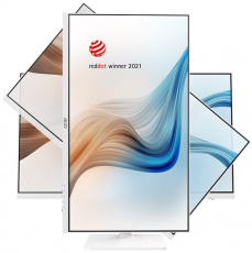 Монитор MSI 27" Modern MD271PW white (1920х1080, 75Hz, 100 000:1, 178°/178°, 14ms (GTG), 250cd/m2, IPS, HDMI, Type-C, выход на наушники)