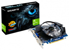 Видеокарта Gigabyte GF GT730 2Gb (GV-N730D5-2GI, 64bit, GDDR5, DVI+HDMI+CRT) RTL