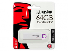 Флеш накопитель USB 3.1 64Gb Kingston DT G4 (DTIG4/64GB, white)